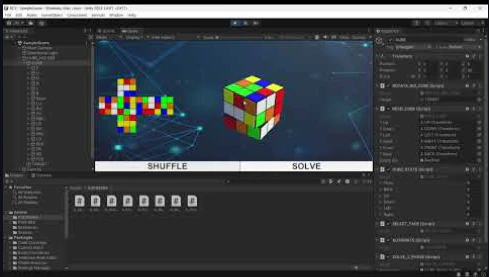 RU83C - Rubiks Cube Solving Robot