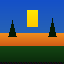 Sunset at 64x64